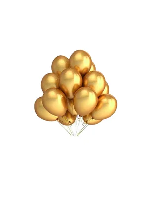 Nedi Metalik Balon 10"lu Altın 12955