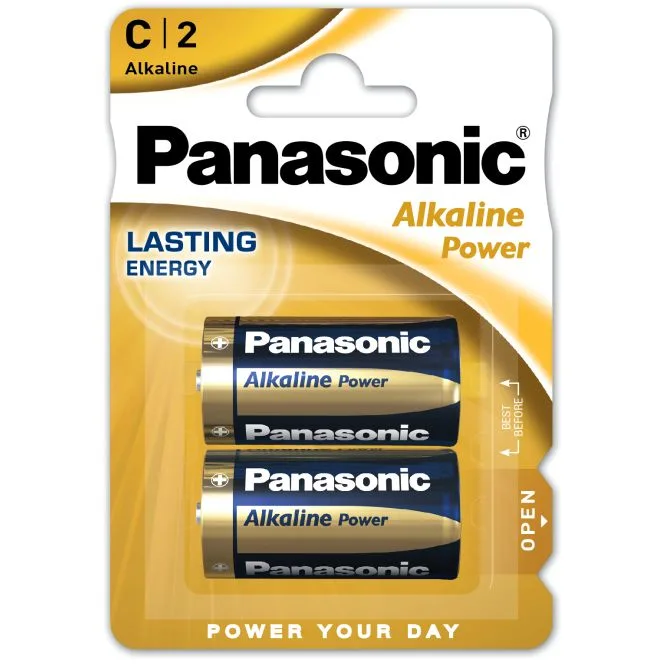 Panasonıc C 1.5v Alkalin Power Orta Pil 2"li Lr14