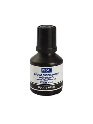 Kraf 445g 30 Ml Beyaz Tahta Kalemi Mürekkebi Kırmızı