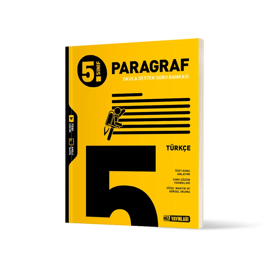 Hız Yay.-5.sınıf Türkçe Paragraf Soru Bankası 2425
