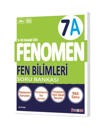 Fenomen Yay.-7.sınıf Fen Bilimleri A Soru Bankası 2425