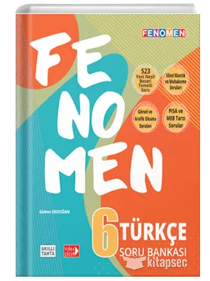 Fenomen Yay.-6.sınıf Türkçe B Soru Bankası 2425