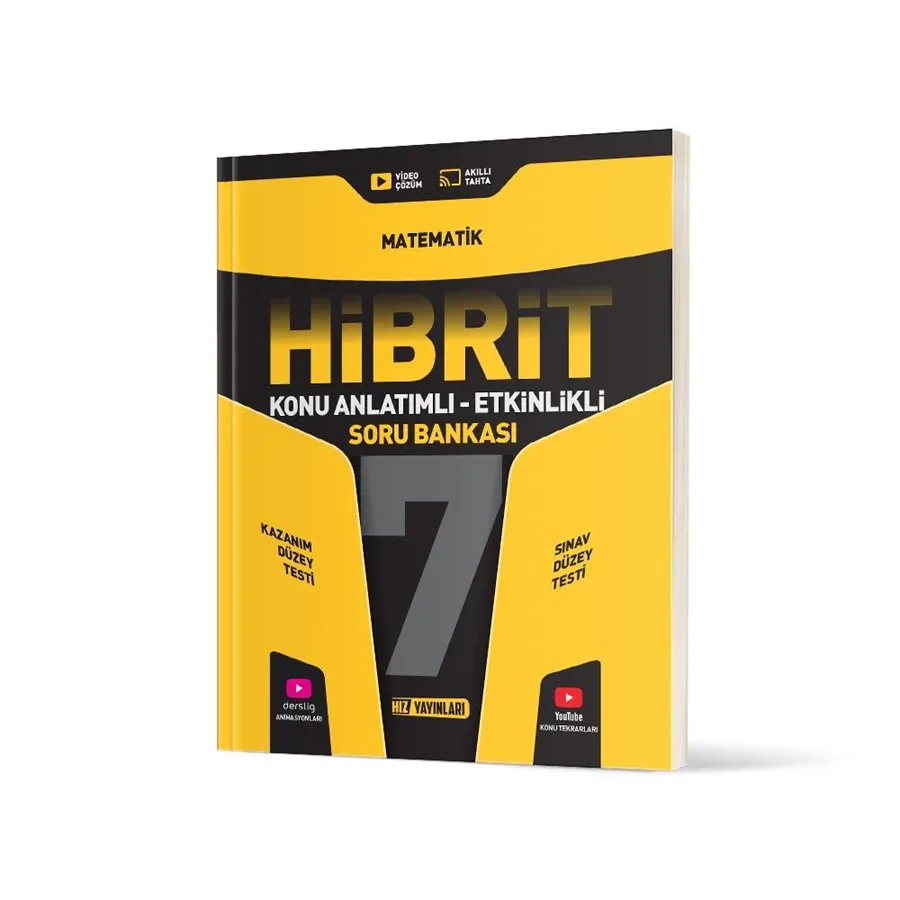 Hız Yay.-7.sınıf Matematik Hibrit Konu Anlatımlı Soru Bankası 2425