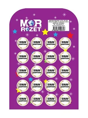 Mor Çanta Rozeti Okuma Şampiyonu