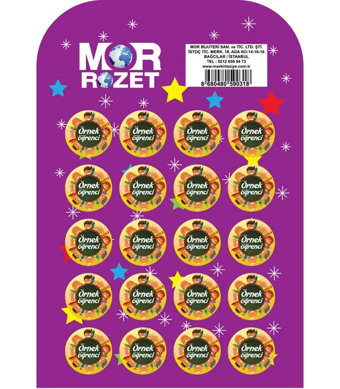 Mor Çanta Rozeti Örnek Öğrenci