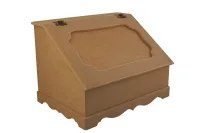 Aka Ahşap 36x26x26 Cm Ekmek Dolabı Dlp 05