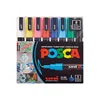 Uni Posca 0.9-1.3 Su Bazlı Markör Kalem Ana Renkler 8"li Pc-3m 8c