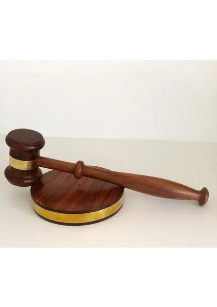 Mnk Ahşap Hakim Savcı Tokmağı Muhtelif Renkler