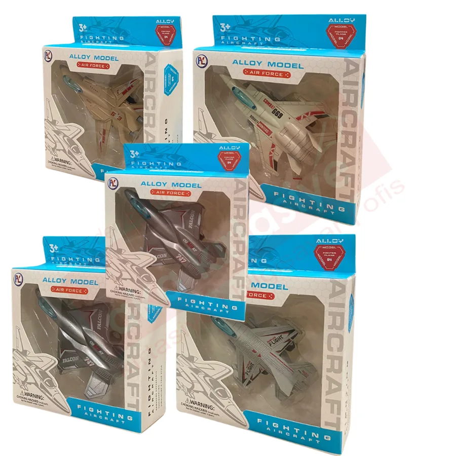 Ctoys Çek Bırak Metal Savaş Uçakları Hy825-1