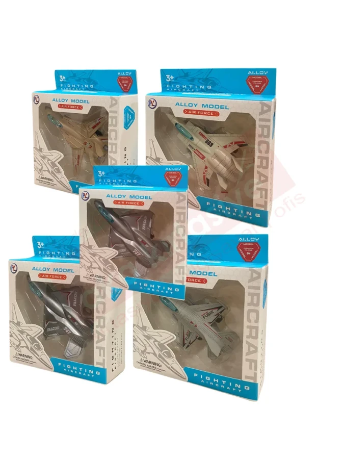Ctoys Çek Bırak Metal Savaş Uçakları Hy825-1