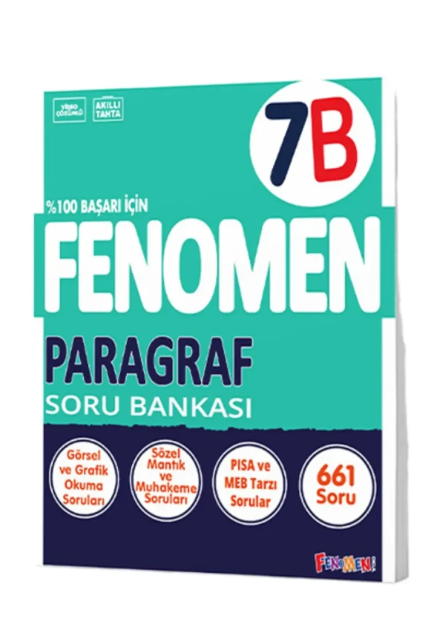 Fenomen Yay.-7.sınıf Paragraf B Soru Bankası 2425