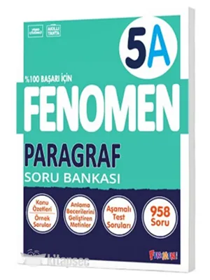 Fenomen Yay.-5.sınıf Paragraf A Soru Bankası 2425