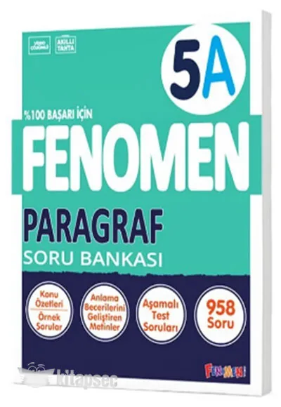 Fenomen Yay.-5.sınıf Paragraf A Soru Bankası 2425