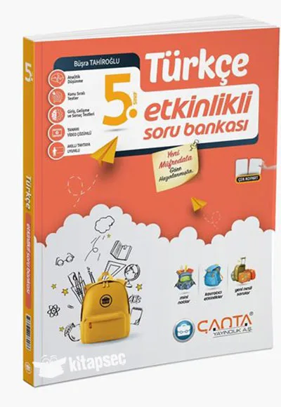 Çanta Yay.-5.sınıf Türkçe Etkinlikli Soru Bankası 2425