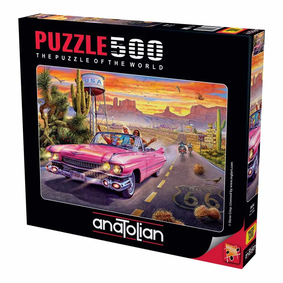 Anatolian 500 Parça Puzzle 3634