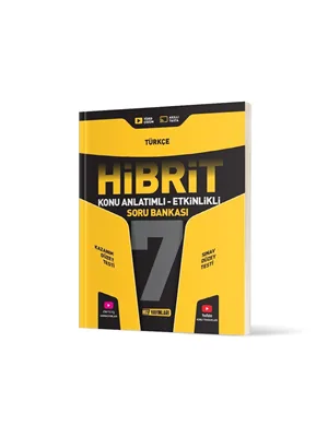 Hız Yay.-7.sınıf Türkçe Hibrit Konu Anlatımlı Etkinlikli Soru Bankası 2425