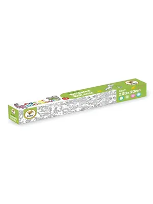 Lino 200mm X 30mt Yapışkanlı Boyama Rulosu Age Of Dinosaurs Ls-202
