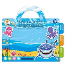 Lino Tekrar Tekrar Kullanılabilen Sticker Seti Seaworld Ls-300