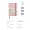 Victorias Journals Classic 9x14 Günlük Ajanda Sert Kapak Ivory Pembe 124-1489 2025