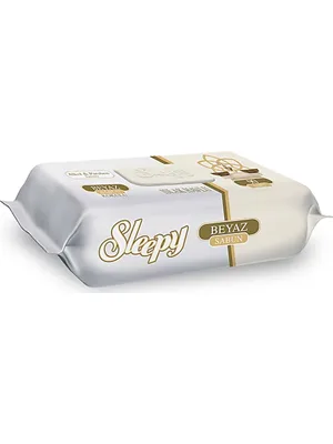 Sleepy Beyaz Sabun Islak Mendil 90"lı