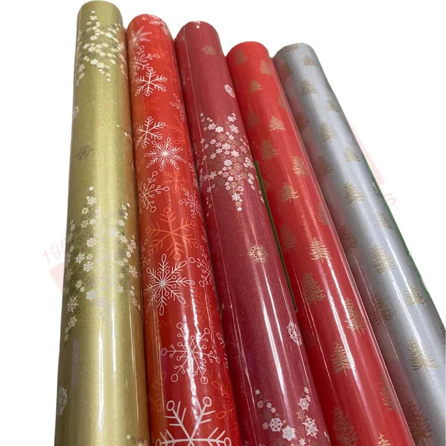 Keskin Color 70x200 Tekli Ambalaj Kağıdı Ecocarta Buon Natale 100630-99