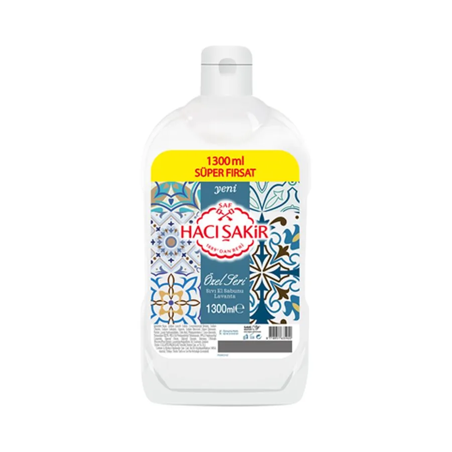 Hacı Şakir 1300ml Sıvı Sabun Lavanta