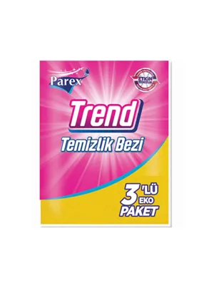 Parex Trend Temizlik Bezi 3"lü Ort0102501