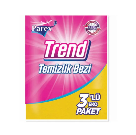 Parex Trend Temizlik Bezi 3"lü Ort0102501