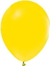 Nedi 11" Düz Renk Balon Sarı 100"lü