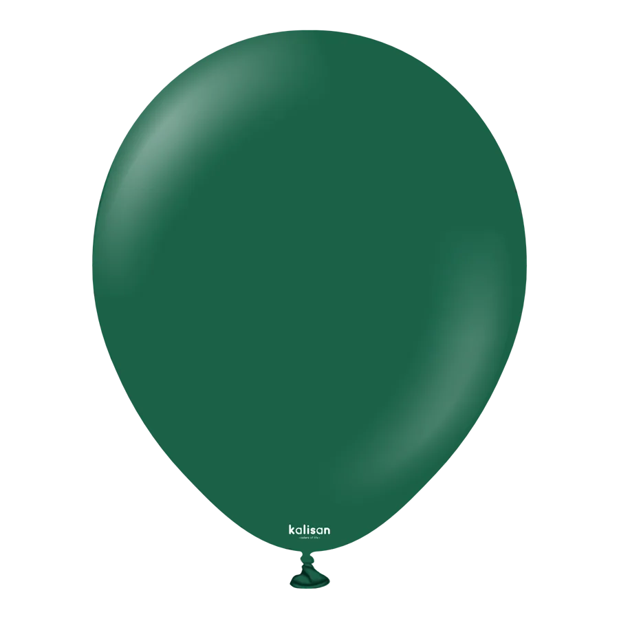 Nedi Düz Renk Balon 10"lu Koyu Yeşil 12942