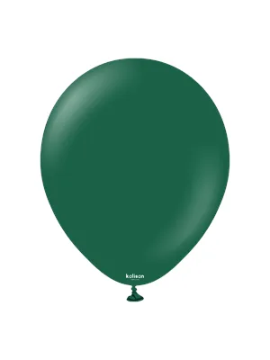 Nedi Düz Renk Balon 10"lu Koyu Yeşil 12942