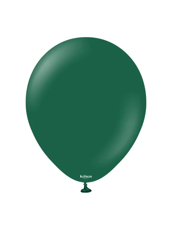 Nedi Düz Renk Balon 10"lu Koyu Yeşil 12942