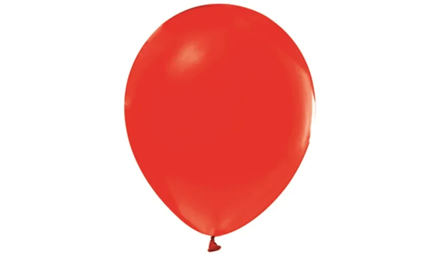 Nedi Düz Renk Balon 10"lu Kırmızı 12940