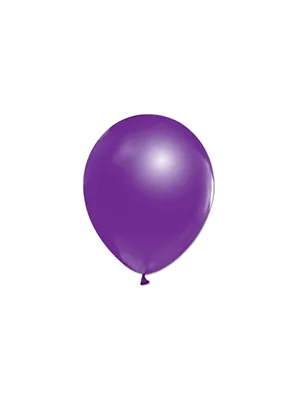 Nedi Düz Renk Balon 10"lu Violet 12941