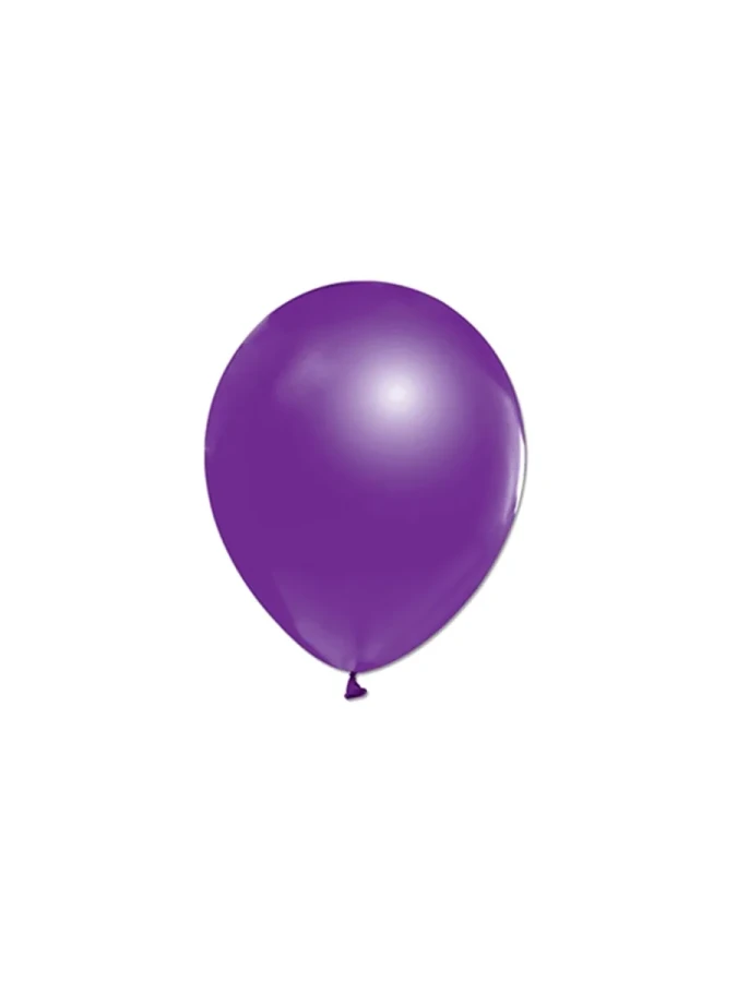 Nedi Düz Renk Balon 10"lu Violet 12941