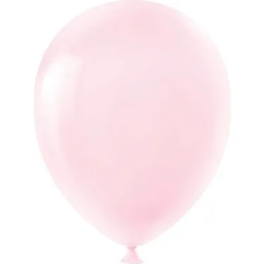 Nedi Düz Renk Balon 10"lu Açık Pembe 12933