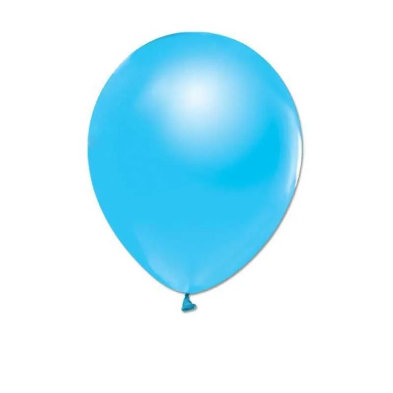 Nedi Düz Renk Balon 10"lu Açık Mavi 12932