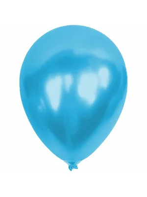 Nedi Metalik Balon 10"lu Açık Mavi 12953