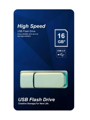 Elba 16gb Usb 2.0 Beyaz-mavi Flash Bellek