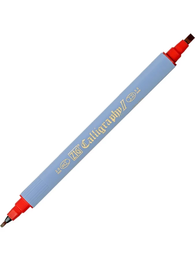 Zig Tc-3100 Kuretake Çift Uçlu Kaligrafi Kalemi 022 Carmine Red