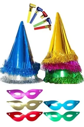 Universal Katyon Seti Yılbaşı (şapka\düdük\maske) Adg0208