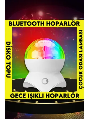 Mikado Md-x740 Disko Led Tavan Işıklı Bluetooth Aux Usb Girişli Speaker Hoparlör