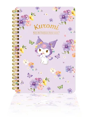 Victorias Journals Kuromi 14x20 Sert Kap.spiralli Günlük 524-1895