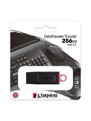 Kingston Dtx-256 Gb Exodia Datatraveler Usb 3.2 Flash Bellek