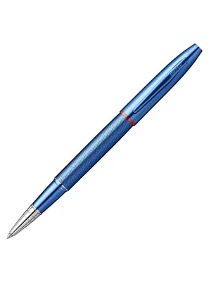 Scrikss 35 Roller Kalem Metalik Mavi Lüks Kutu