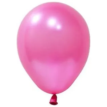 Nedi Metalik Balon 10"lu Açık Fuşya 12952