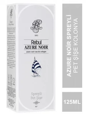 Rebul 125 Ml Kolonya Pet Şişe Sprey Azure Noir