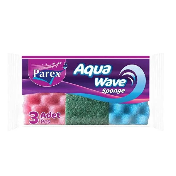 Parex Aqua Wave Sünger 3"lü S1807519-1