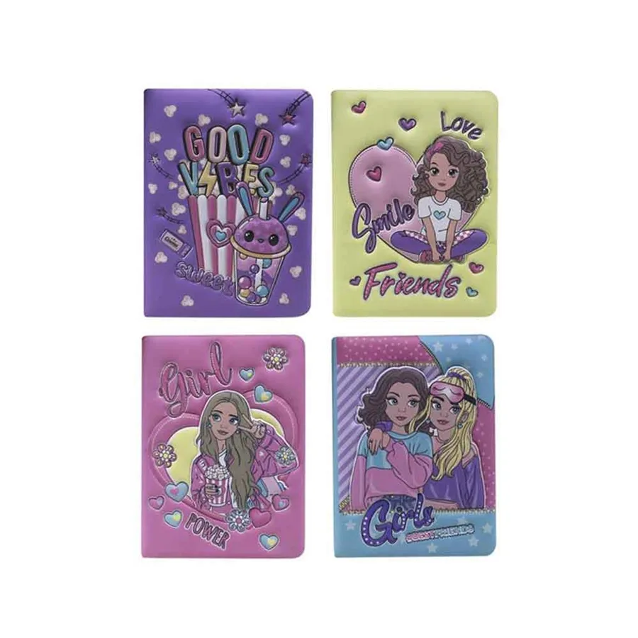 Mikro 13x18 Puffy Not Defteri 96 Yp Best Friends Pf-90
