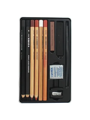 Lyra Rembrandt Sketching Set 11"li Metal Kutu L2051110